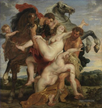 Peter Paul Rubens Werke - Der Raub der Töchter des Leukippos Barock Peter Paul Rubens